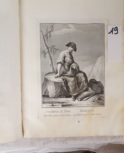 [COSTUMES]
Raccolta di 126 stampe, che rappresentano,...