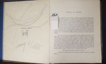 [MORETTI, Raymond] RIMBAUD, Arthur
Le Bateau...