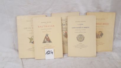 Lot of 5 illustrated books (A. Ferroud -...