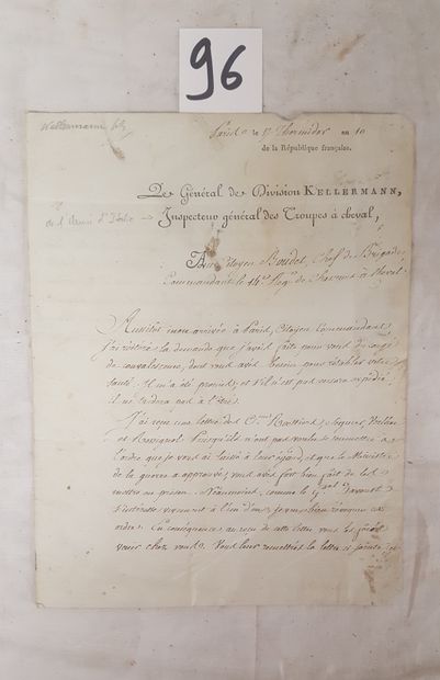 KELLERMANN, François-Étienne (1770-1835),...