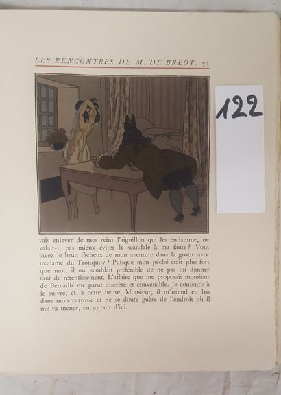 REGNIER, Henri de 
Les rencontres de Monsieur...