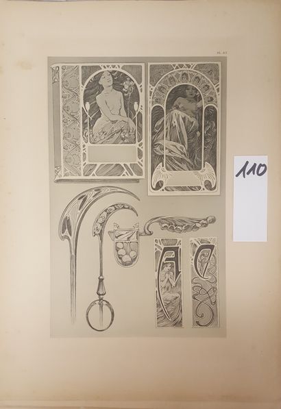 MUCHA, Alfons Documents Décoratifs par A.M....