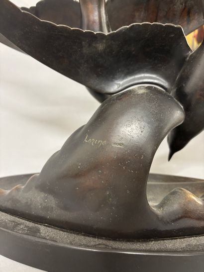 LORINO (20th century)
Seagulls
Bronze print...
