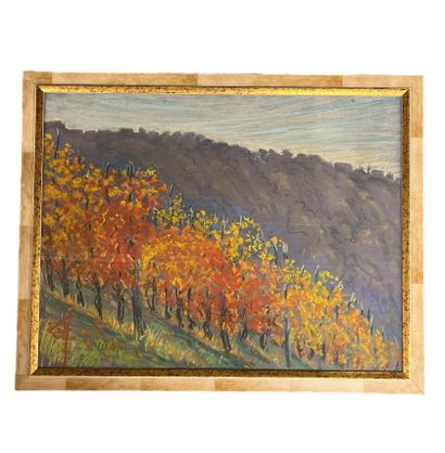 Pierre TCHAKHOTINE (1943) 
Lot de 4 pastels...