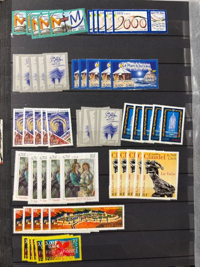 FRANCE - FACIALE: 1 album containing stamps...