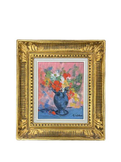 Germaine LEGELEUX (1910-?)
Bouquet de fleurs
Huile...