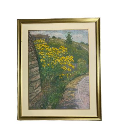 Pierre TCHAKHOTINE (1943) 
Lot de 5 pastels...