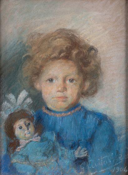 Gennaro AVITABILE (1864-1943) 
«Fillette...