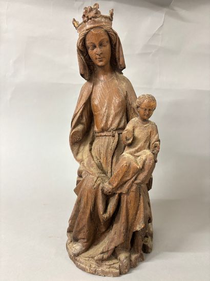 Dans le goût du XIIIème siècle
Vierge à l'Enfant...