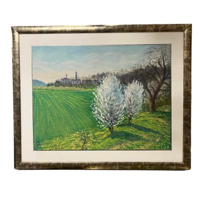 Pierre TCHAKHOTINE (1943) 
Lot de 5 pastels...