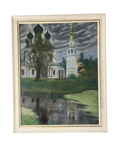 Pierre TCHAKHOTINE (1943)
Lot de 3 pastels...