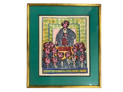 Brahim DAHAK (1931-2004)
Religious scene...