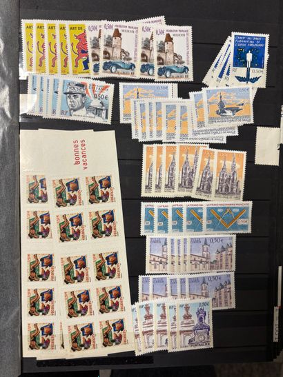 FRANCE - FACIALE: 1 album containing stamps...