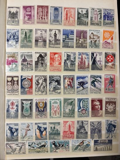 FRANCE: in 4 albums, a small collection of...