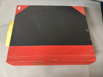 In a large Yvert & Tellier binder, a collection...