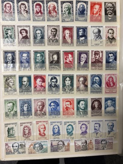FRANCE: in 4 albums, a small collection of...
