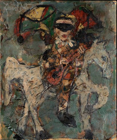 Daniel ANTOINE (b. 61)
Harlequin
Mixed media...