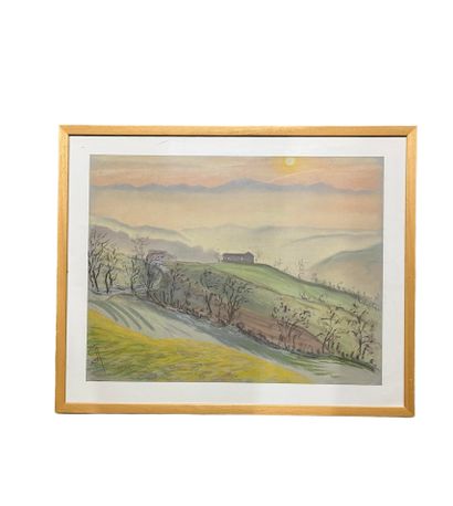 Pierre TCHAKHOTINE (1943) 
Set of 3 pastels...