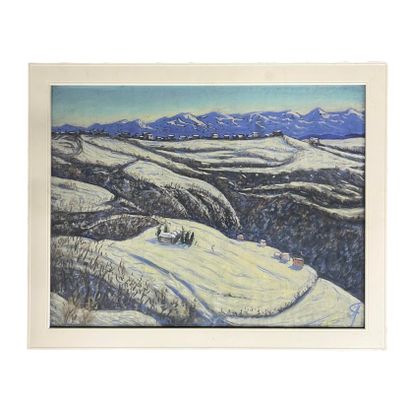 Pierre TCHAKHOTINE (1943) 
Set of 4 glass-framed...