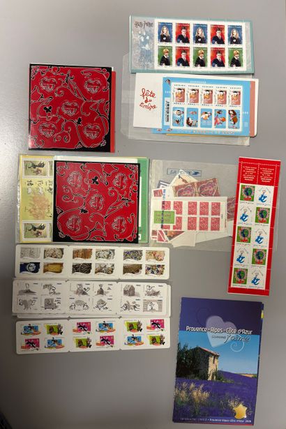 FRANCE - FACIALE : Large lot of mint stamps...