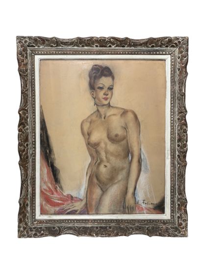 Fabien FABIANO (1883-1962)
Jeune femme aux...