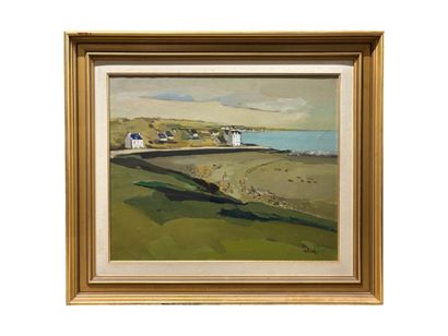 Claude ALIOTTI (1925-1989)
Paysage de bord...