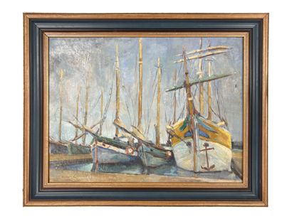 20th century school 
Docked cakes
Oil on...