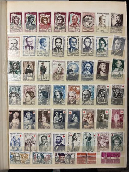 FRANCE: in 4 albums, a small collection of...