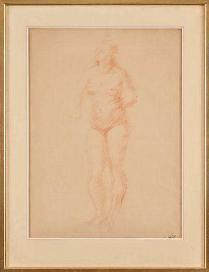 André DERAIN (1880-1954)
Femme nue
Sanguine...