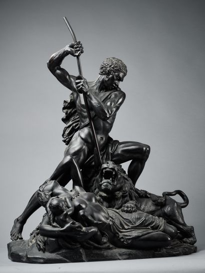 D'après Jan Jozef JACQUET (1822-1898)
Nubien...