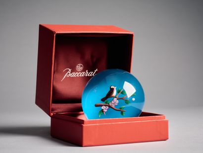 BACCARAT France
Boule presse-papier de sulfure...