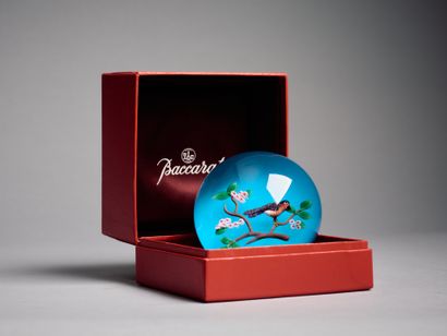 BACCARAT France
Boule presse-papier de sulfure...