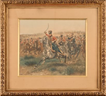 Edouard DETAILLE (1848-1912)
Charge du 4ème...