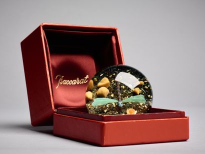 BACCARAT France
Boule presse-papier de sulfure...