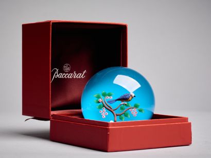 BACCARAT France
Boule presse-papier de sulfure...
