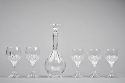 BACCARAT France
Partie de service de verres...