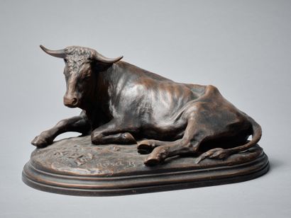 D'après Rosa BONHEUR (1822-1899)
Vache allongée
Epreuve...