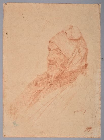 Léon DETROY (1859-1955)
Portrait de vieillard...