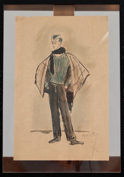 YVES SAINT LAURENT, attribué à 
