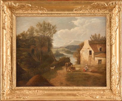 Attribué à Caspar Joseph KÄSLIN (1799-1866)...
