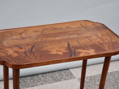 Emile GALLE (1846-1904)
Table à thé à deux...