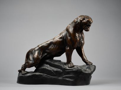 D'après Thomas François CARTIER (1879-1943)
Lionne...