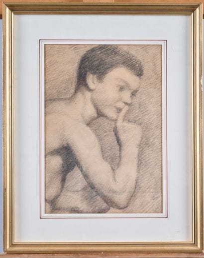 Attribué à Claude Emile SCHUFFENECKER (1851-1934)
Portrait...
