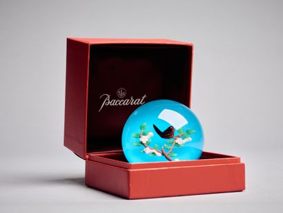 BACCARAT France
Boule presse-papier de sulfure...