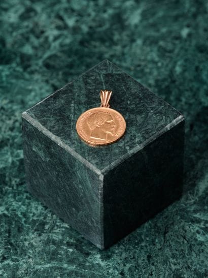 Pièce de 20 francs or Louis-Napoléon Bonaparte...