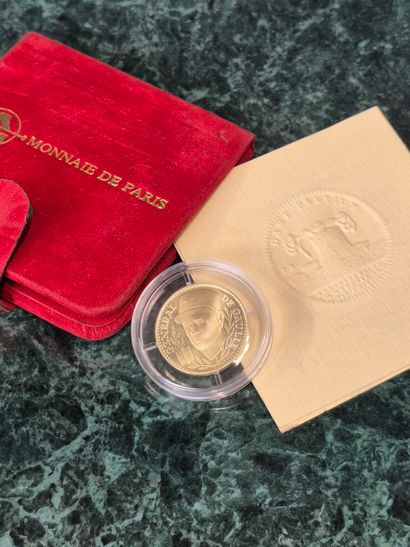 MONNAIE DE PARIS
Médaille en or jaune 18k...