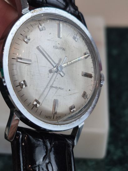 KELTON
Ladies' metal watch with mechanical...