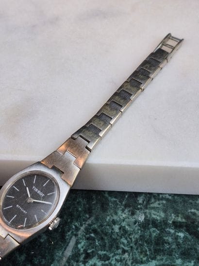TISSOT
stylist
Steel ladies' watch with mechanical...