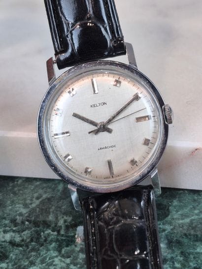 KELTON
Ladies' metal watch with mechanical...