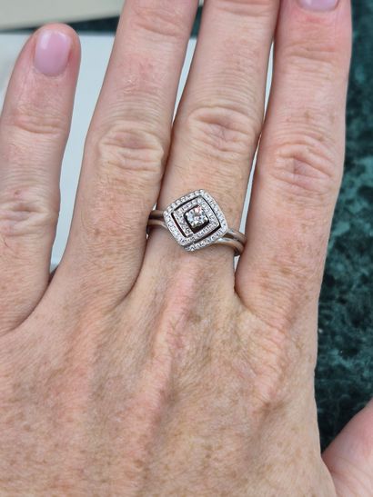 DONNA ORO
Ring in 18k 750 thousandths white...